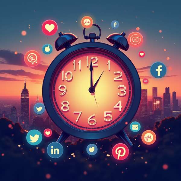 A quelle heure poster sur les réseaux sociaux ?